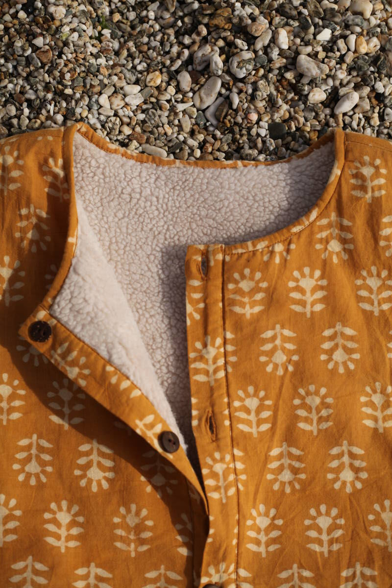 Reversible Gilet - Sunflower Dabu
