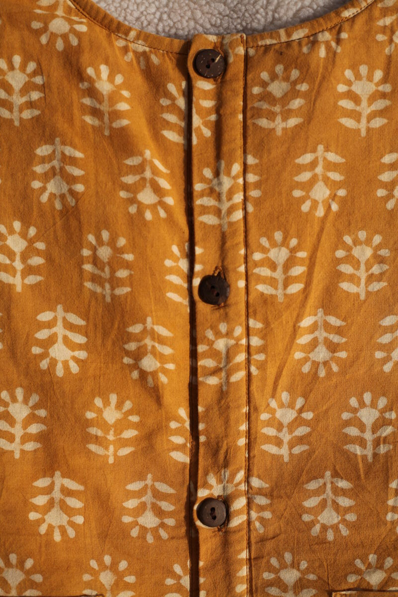 Reversible Gilet - Sunflower Dabu
