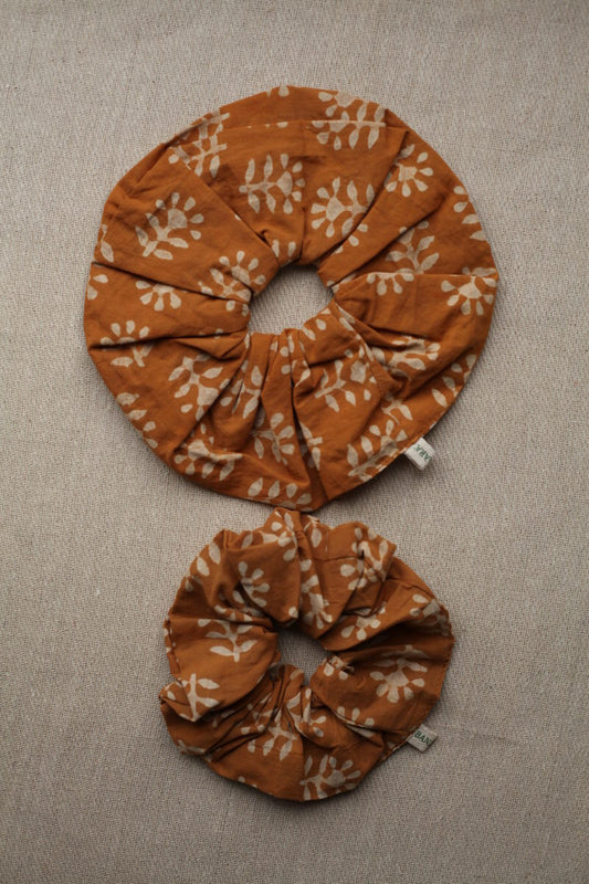 Hair Tie - Sunflower Dabu